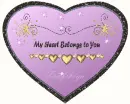 my heart belongs to you