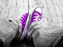 Purple Converse