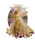 Gold Angel Maggie