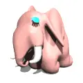 Elefante Cor-de-Rosa