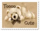 tooo cute bear