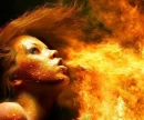 Girl on fire