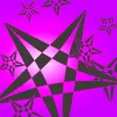 Cool Pink n Black Stars