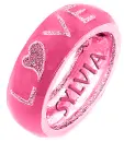 PINK LOVE RING: SYLVIA