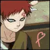 cute gaara heart avatar
