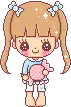 LIL KAWAII CANDY GIRL IN BLUE