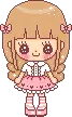 LIL KAWAII GIRL IN PINK