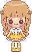 LIL KAWAII  GIRL IN YELLOW