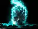 Flaming Skull