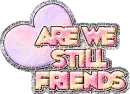 r v still friends?