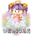 welcome girl angel