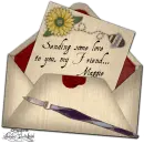 Sending some love to you, my Friend ~ Maggie