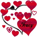 red hearts