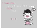 I love you