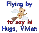 Flying by- Vivian