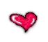 pink cutie heart