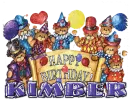 HAPPY BIRTHDAY KIMBER