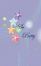 flowers and purple background