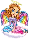 Colorful Angel