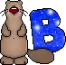 B