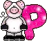 P