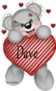 creddy bear with name Dave