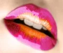 pink lips
