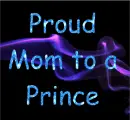 proud mom to a prince smokey