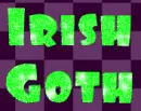 irish goth purple check