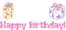 Happy birthday! 