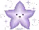 Purple Sparkle Star