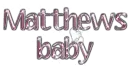 Matthews baby
