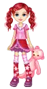 Candy Bar Doll