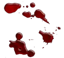 blood spots