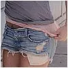 Shabby short shorts
