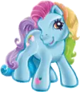 blue pony