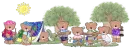 Teddy Bear's Camping