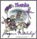 Thanks for your friendship