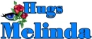 Hugs Melinda with eye and Roses