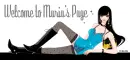 Welcome to Maria's page