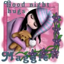 Maggie - sleeping girl