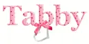 Tabby Swinging Heart