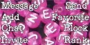 Alphabet -pink