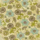 green floral