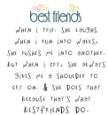 best friends