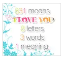 831 Means ily