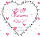 hearts with floating hearts