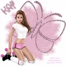 Roller Girl with Kay name
