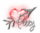 PERRY Heart n Arrow red