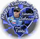 Jimmie Johnson Happy Valentine's Day